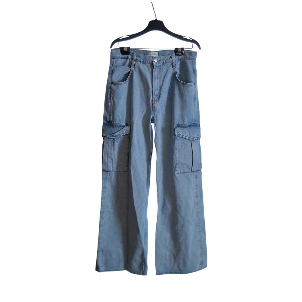 Agolde Los Angeles jeans womens 29 Minka cargo wide leg high rise